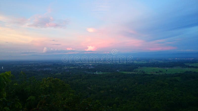 De hemel van de avond stock foto De hemel van de avond stock foto