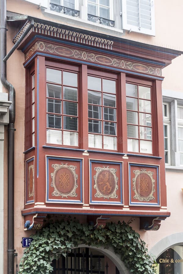 De Historische Bouw van Zürich Zwitserland royalty-vrije stock foto De Historische Bouw van Zürich Zwitserland royalty-vrije stock foto
