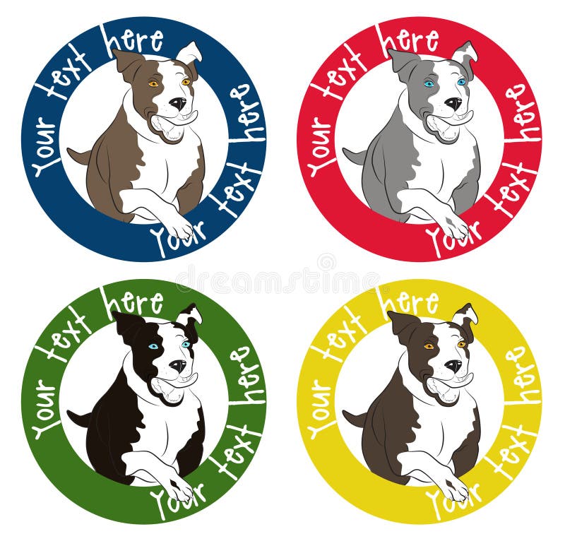 De Hond van de Luipaard van Catahoula stock illustratie De Hond van de Luipaard van Catahoula stock illustratie