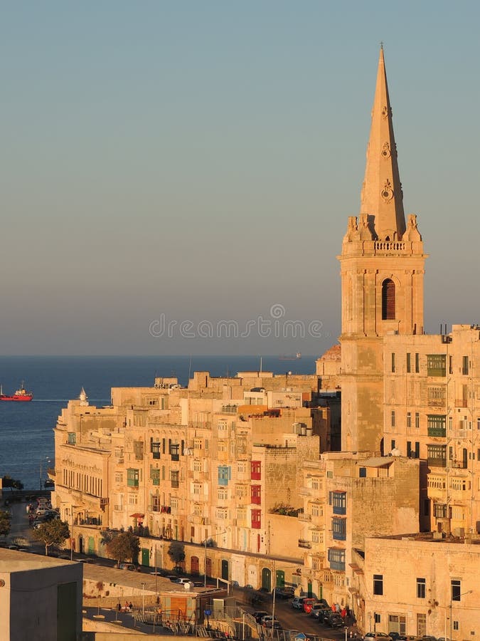 De hoofdstad van Malta stock afbeeldingen De hoofdstad van Malta stock afbeeldingen