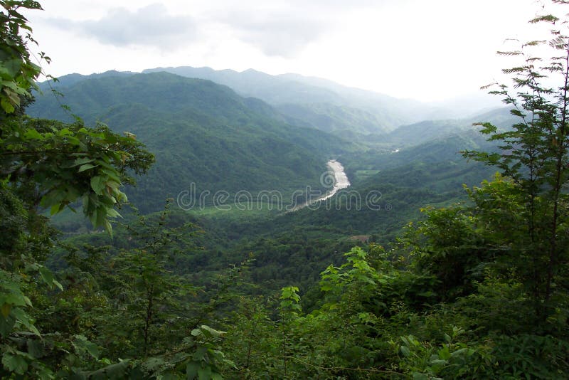 De Hooglanden van Huatulco stock afbeeldingen De Hooglanden van Huatulco stock afbeeldingen