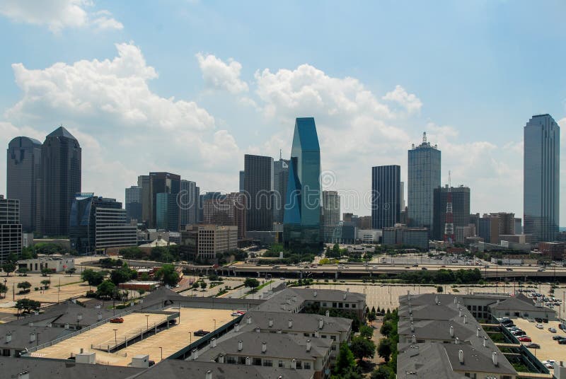 De Horizon Van Dallas Texas Redactionele Stock Afbeelding Image of oriëntatiepunt