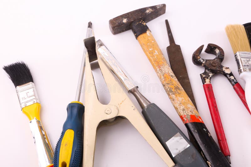 De hulpmiddelen van de hand stock fotografie