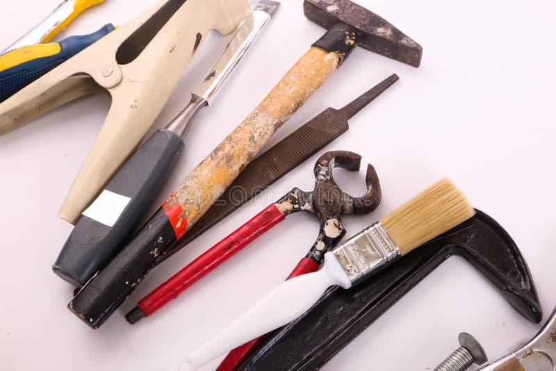 De hulpmiddelen van de hand stock foto