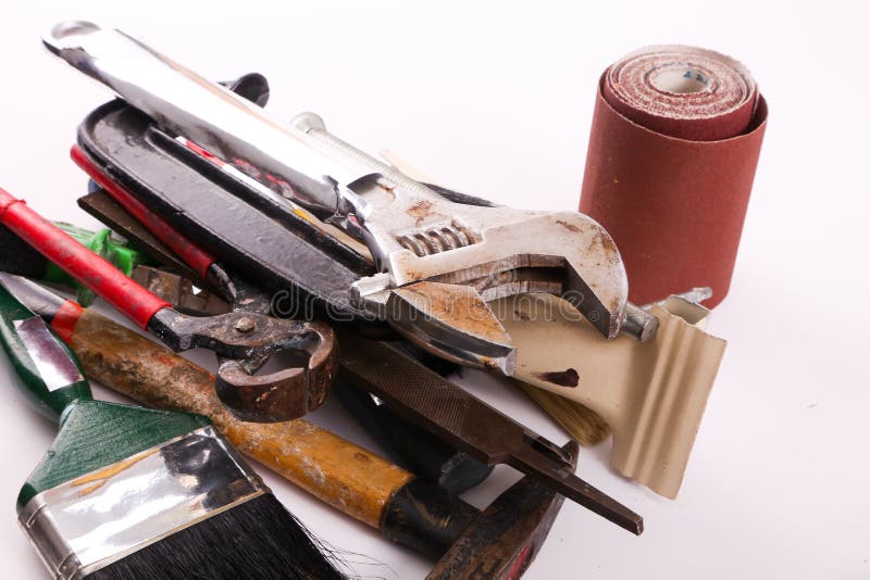 De hulpmiddelen van de hand stock foto's