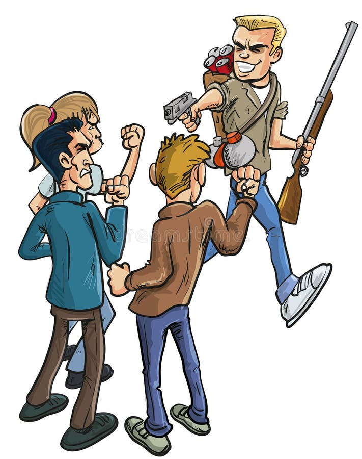 Verrader en Verraad stock illustratie Verrader en Verraad stock illustratie