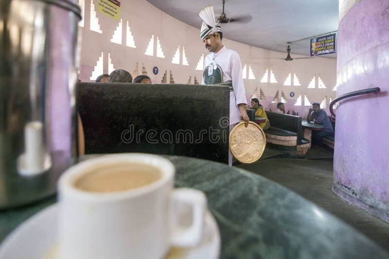 De Indische Koffie van Maveli van het Koffiehuis, Thiruvananthapuram royalty-vrije stock afbeeldingen De Indische Koffie van Maveli van het Koffiehuis, Thiruvananthapuram royalty-vrije stock afbeeldingen