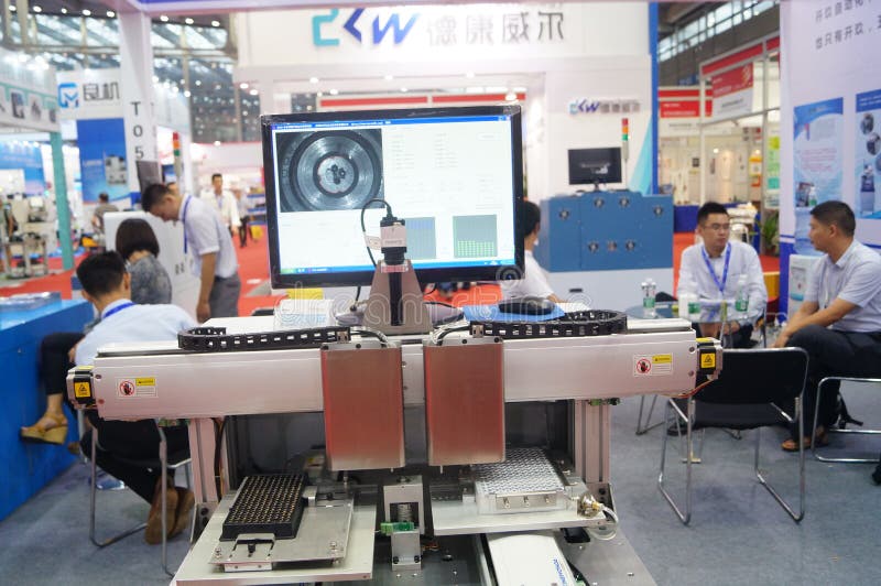 De Internationale Optische Markt van zeventiende China royalty-vrije stock afbeelding De Internationale Optische Markt van zeventiende China royalty-vrije stock afbeelding