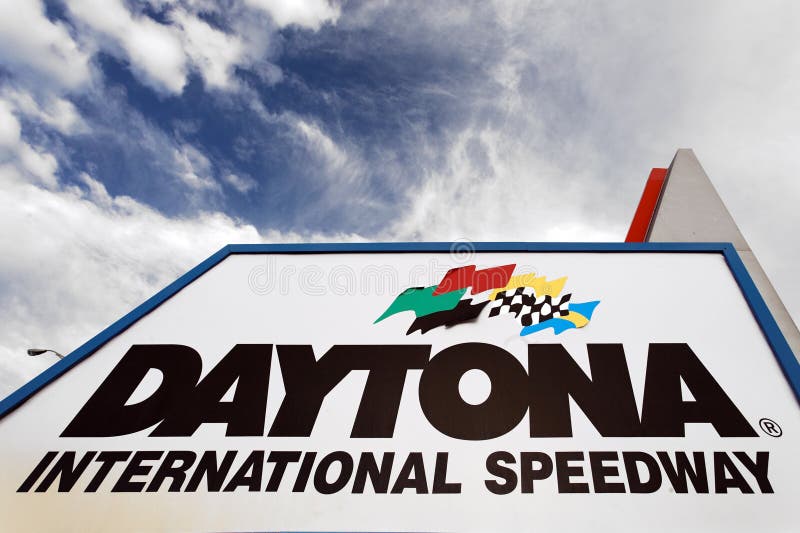 De Internationale Speedwaybaan van Daytona royalty-vrije stock foto De Internationale Speedwaybaan van Daytona royalty-vrije stock foto