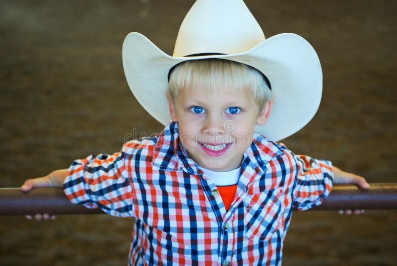 Cowboy with blonde hair and hat - wide 7