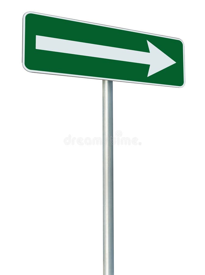 De juiste van de de richtingsstraat van de verkeersroute slechts van de het tekendraai signage van de de wijzer groene geïsoleerd stock afbeelding De juiste van de de richtingsstraat van de verkeersroute slechts van de het tekendraai signage van de de wijzer groene geïsoleerd stock afbeelding