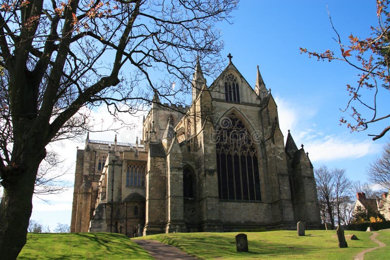 De Kathedraal van Ripon stock foto's De Kathedraal van Ripon stock foto's