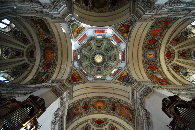 De Kathedraal van Salzburg, Oostenrijk