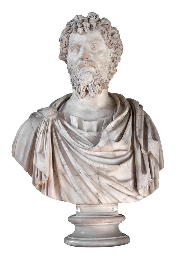 De keizer Septimius Severus van Rman stock afbeelding De keizer Septimius Severus van Rman stock afbeelding