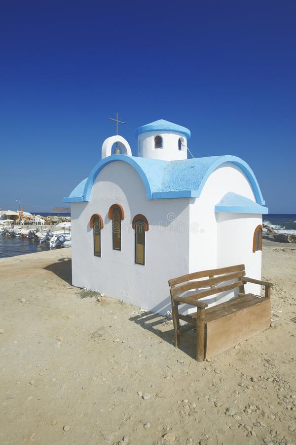 De Kerk van Kreta in chania, Griekenland stock afbeeldingen De Kerk van Kreta in chania, Griekenland stock afbeeldingen