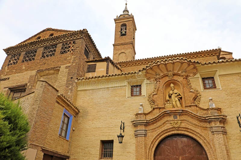 San Nicolas de Bari church in Zaragoza, Spain. San Nicolas de Bari church in Zaragoza, Spain.