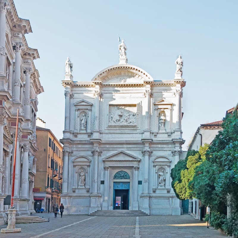 De kerk van San Rocco