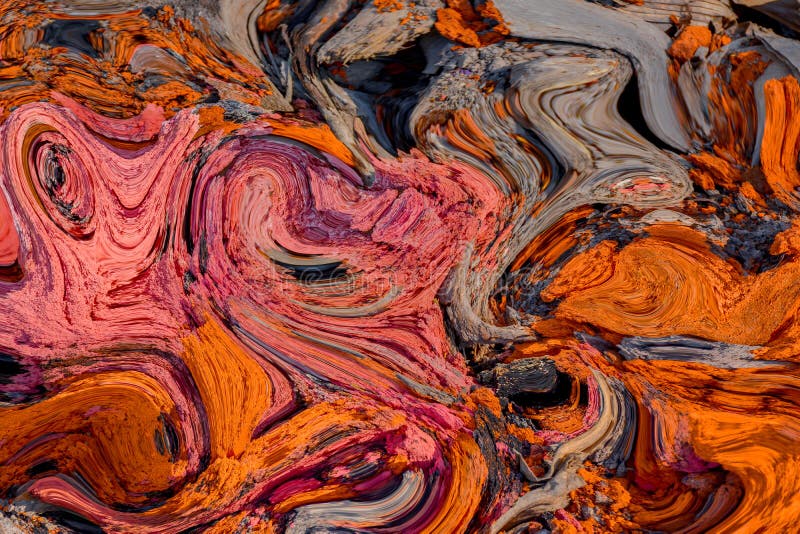 De kleurrijke chaos stock afbeelding