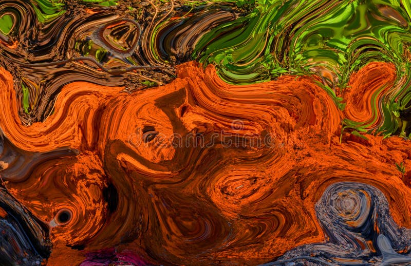 De kleurrijke chaos royalty-vrije stock foto