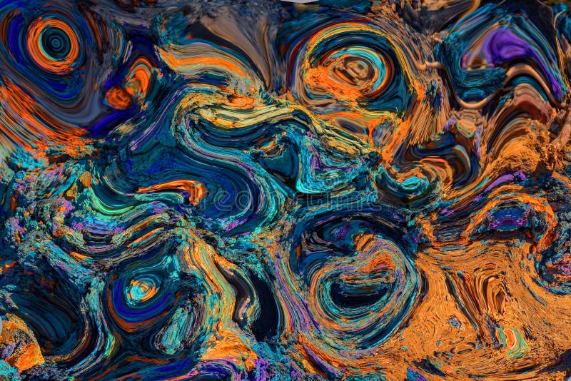 De kleurrijke chaos royalty-vrije stock fotografie