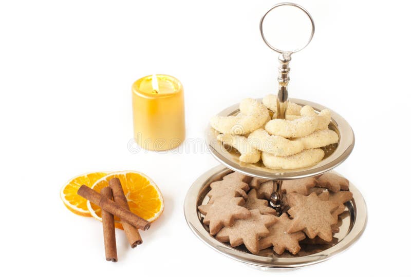 De koekjes van Kerstmis royalty-vrije stock foto