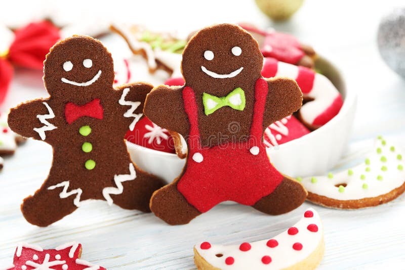De koekjes van Kerstmis stock foto De koekjes van Kerstmis stock foto