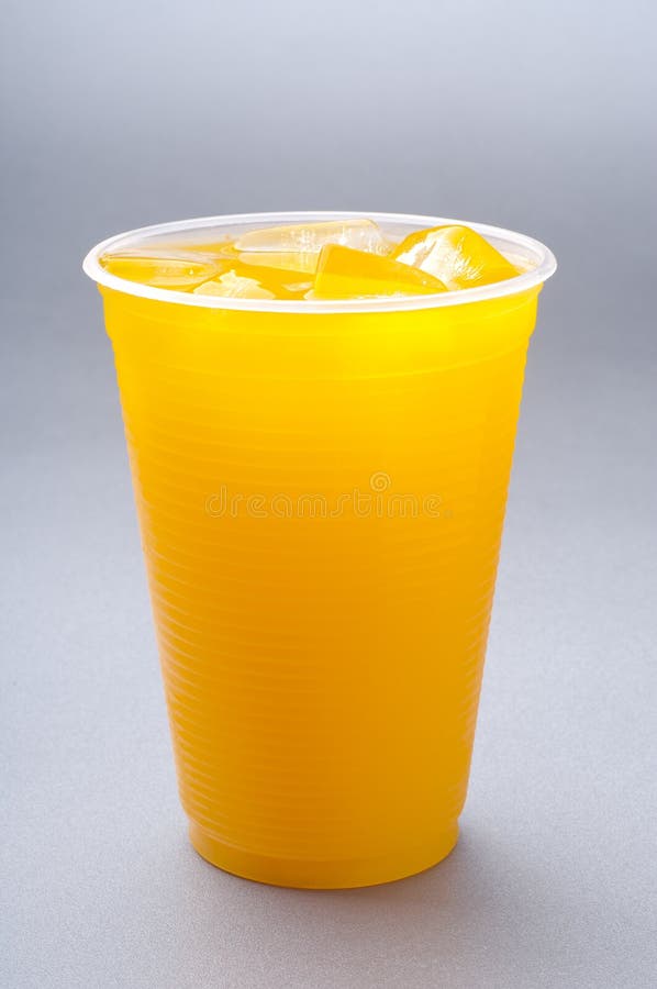 De kop van het jus d'orange royalty-vrije stock foto De kop van het jus d'orange royalty-vrije stock foto