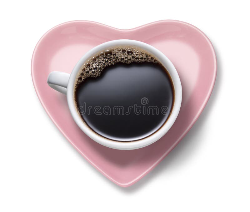 De Kophart van de liefdekoffie