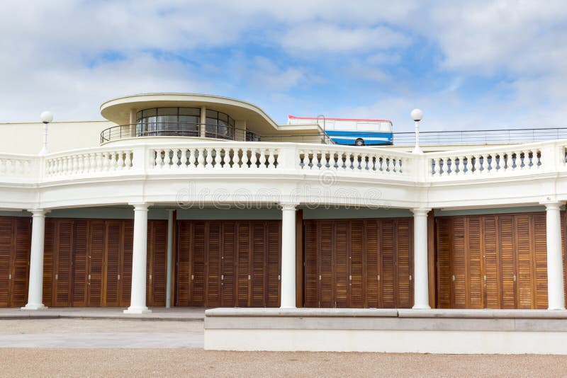 DE La Warr Pavilion royalty-vrije stock foto DE La Warr Pavilion royalty-vrije stock foto