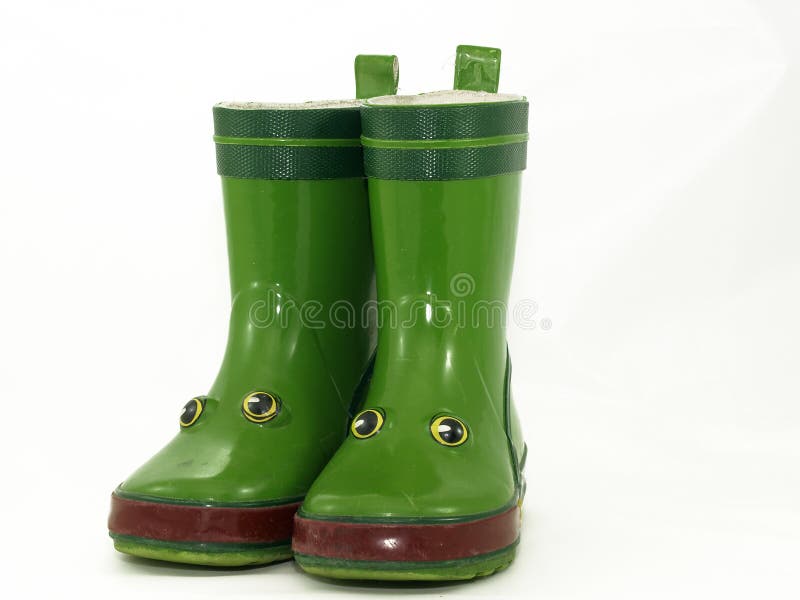 Kinderlaarzen stock foto