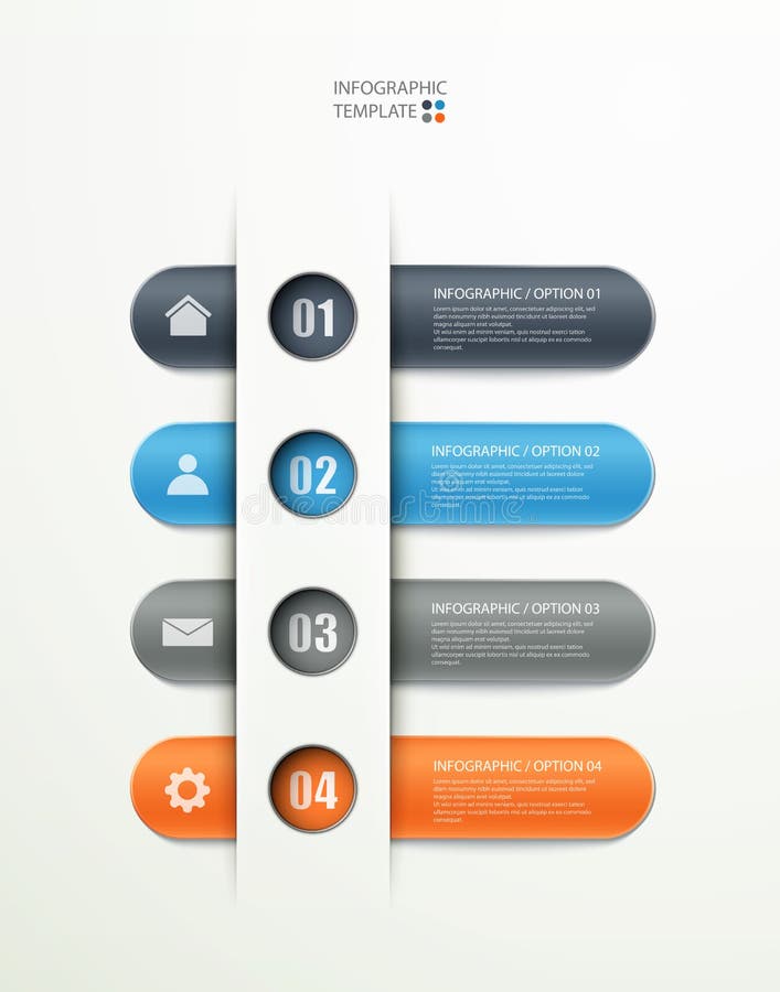 Infographics options banner for workflow layout, diagram, number options, web design. eps10 illustration. Infographics options banner for workflow layout, diagram, number options, web design. eps10 illustration