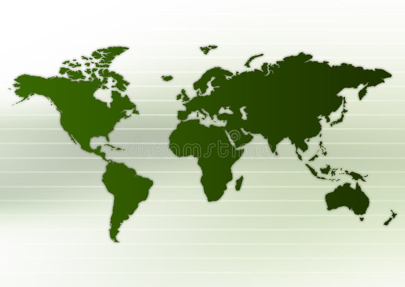 De Lay-out van Worldmap royalty-vrije illustratie De Lay-out van Worldmap royalty-vrije illustratie