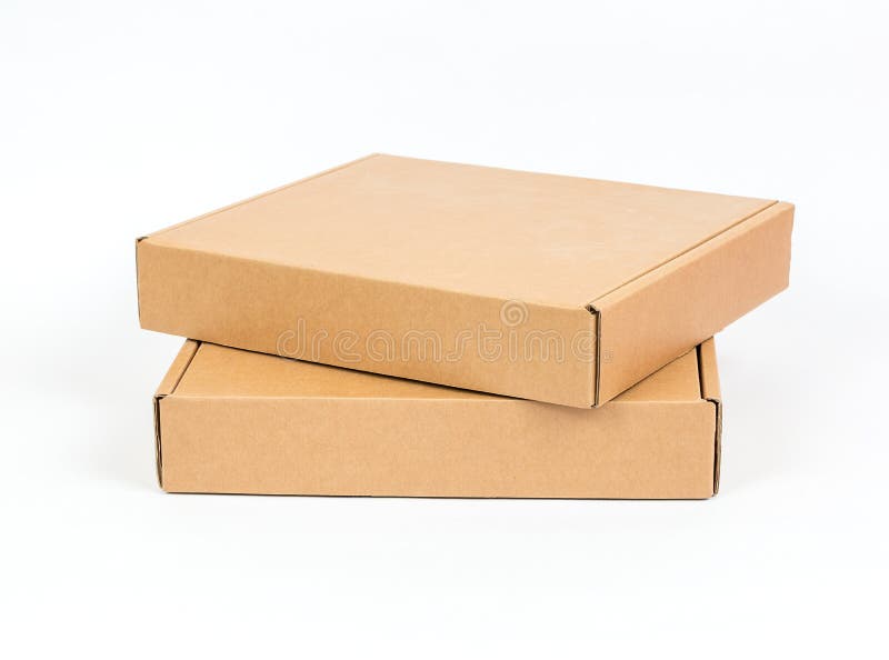 De lege Doos van het Karton stock afbeelding De lege Doos van het Karton stock afbeelding