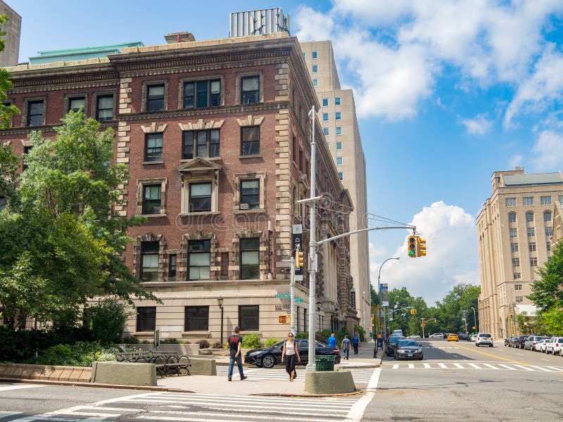 De liberale de kunstenuniversiteit van Barnard voor vrouwen in New York royalty-vrije stock fotografie De liberale de kunstenuniversiteit van Barnard voor vrouwen in New York royalty-vrije stock fotografie