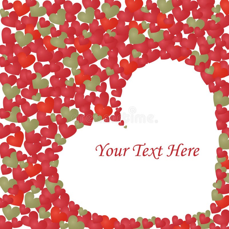 De liefdeachtergrond van harten - vector vector illustratie De liefdeachtergrond van harten - vector vector illustratie