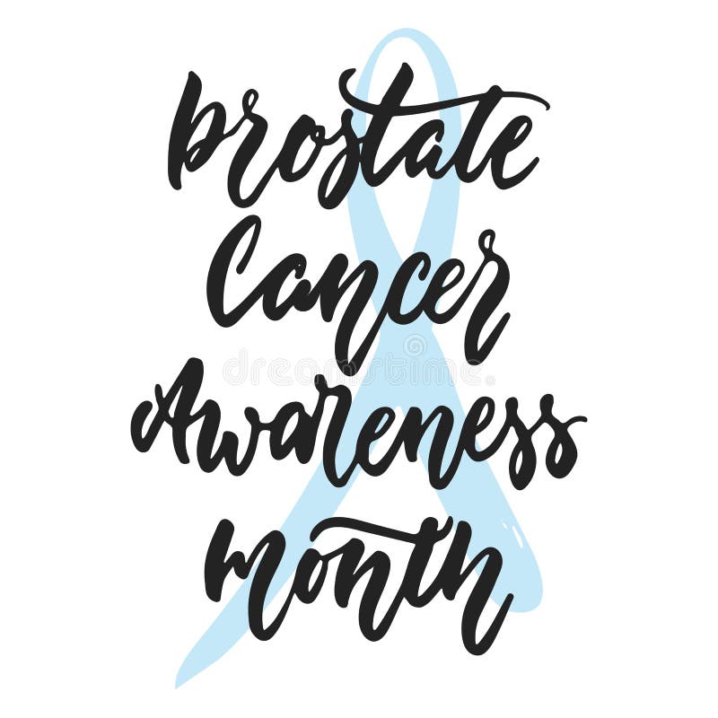 De Maand van de Kankervoorlichting van oktober Prostate hand getrokken die het van letters voorzien uitdrukking op de witte achte royalty-vrije illustratie De Maand van de Kankervoorlichting van oktober Prostate hand getrokken die het van letters voorzien uitdrukking op de witte achte royalty-vrije illustratie