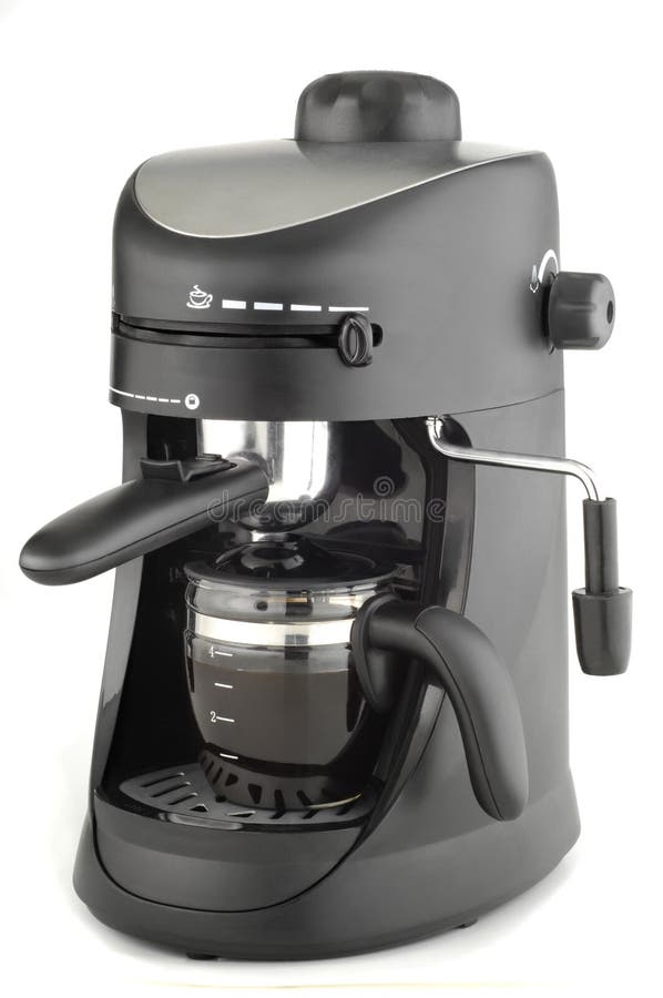 De machine van de koffie royalty-vrije stock afbeeldingen De machine van de koffie royalty-vrije stock afbeeldingen