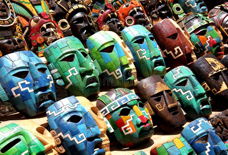 De maskers van de Herinnering van Mexico