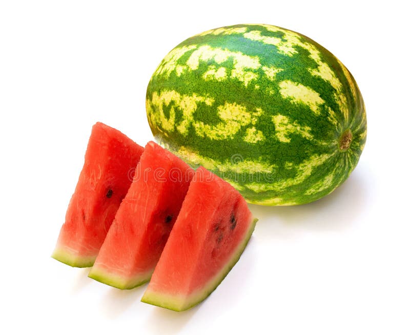 Watermeloen stock afbeelding
