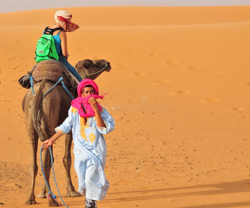 De mensen en turist van Berber in Marokko royalty-vrije stock fotografie De mensen en turist van Berber in Marokko royalty-vrije stock fotografie