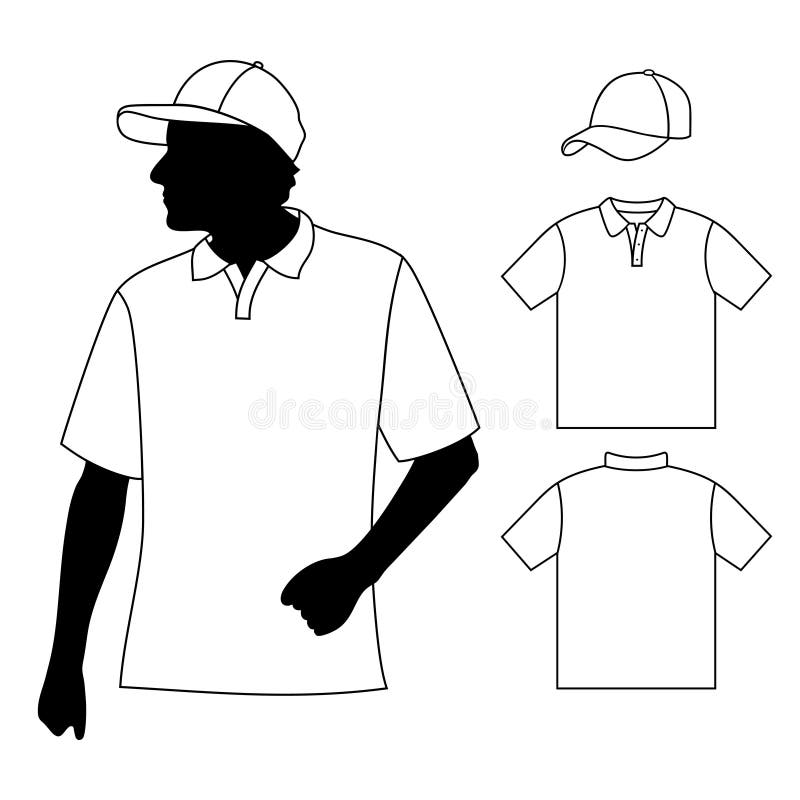 De Mensen van de t-shirt stock illustratie De Mensen van de t-shirt stock illustratie