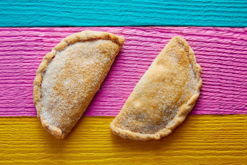 De Mexicaanse Cajeta-pastei van het karamelpasteitje met suiker royalty-vrije stock foto De Mexicaanse Cajeta-pastei van het karamelpasteitje met suiker royalty-vrije stock foto
