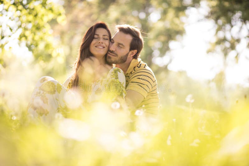 De middelbare leeftijd is ook voor liefde stock fotografie