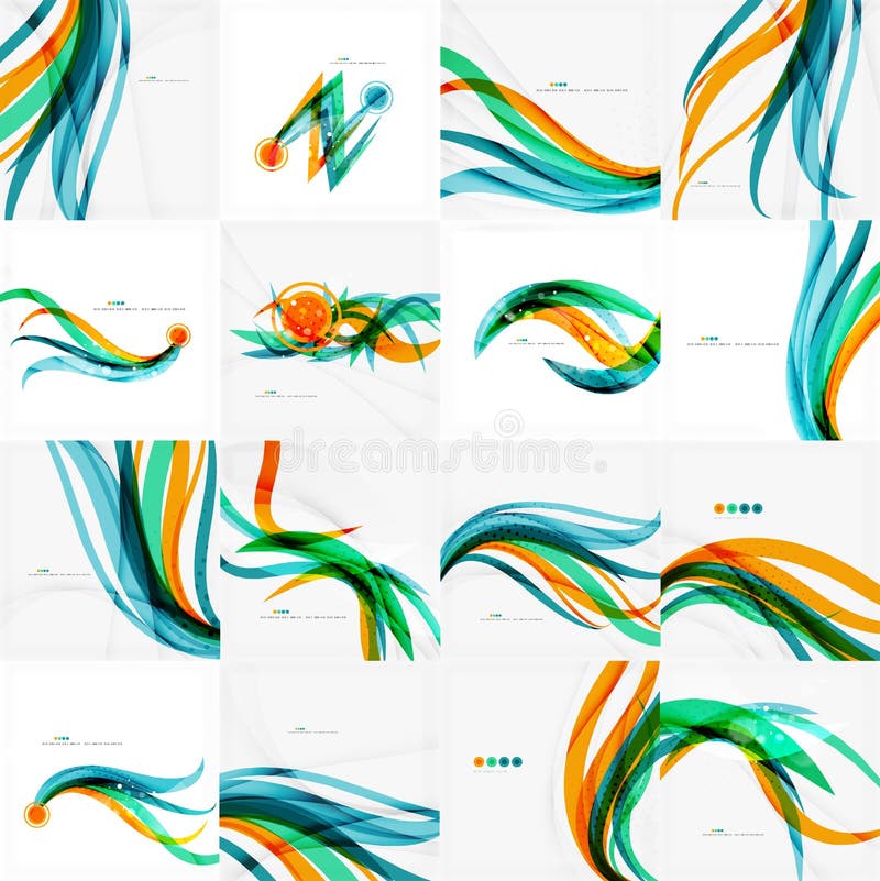 De moderne blauwe en oranje samenstelling van de kleurenvorm stock illustratie De moderne blauwe en oranje samenstelling van de kleurenvorm stock illustratie