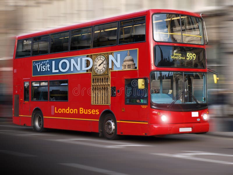 De moderne Bus van Londen