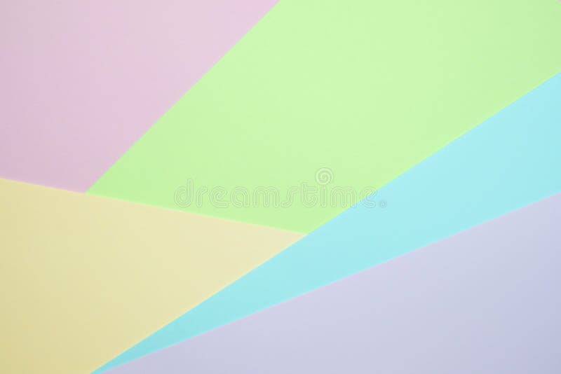 De modieuze pastelkleur kleurde document vlakte legt hoogste mening, geometrische B royalty-vrije stock foto's De modieuze pastelkleur kleurde document vlakte legt hoogste mening, geometrische B royalty-vrije stock foto's