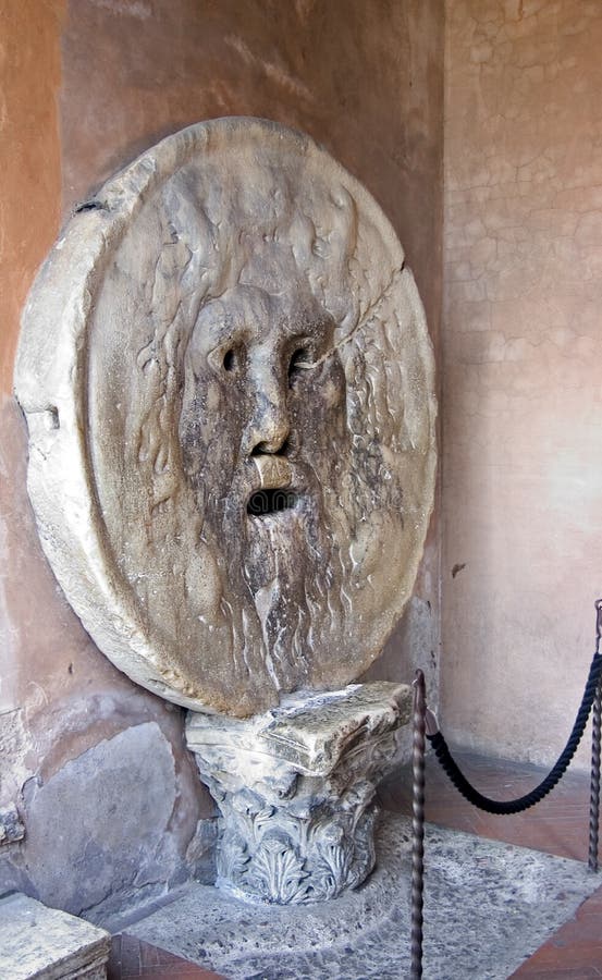 De Mond der Waarheid, La Bocca della Verità royalty-vrije stock fotografie