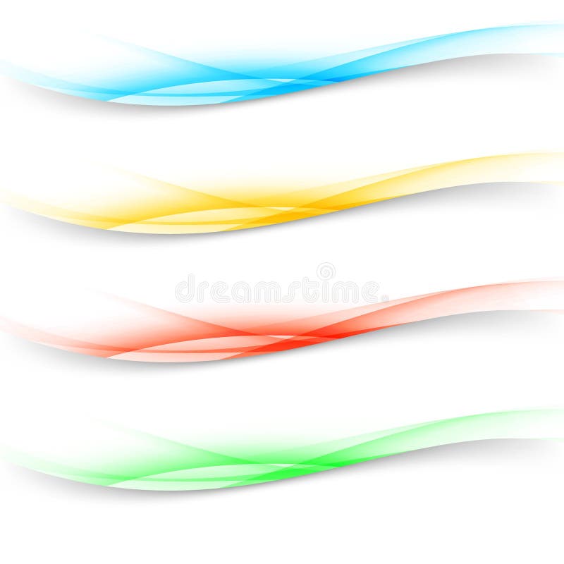 Mooie moderne halftoon heldere webheadercollectie royalty-vrije illustratie