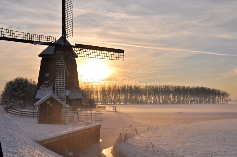 De mooie winter in Holland