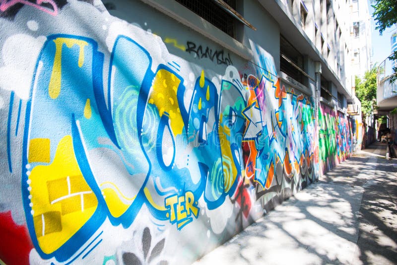 De muur van de Mongkokgraffiti van bekendheid wordt gevestigd niet verre van Argyle-streptokok royalty-vrije stock fotografie De muur van de Mongkokgraffiti van bekendheid wordt gevestigd niet verre van Argyle-streptokok royalty-vrije stock fotografie